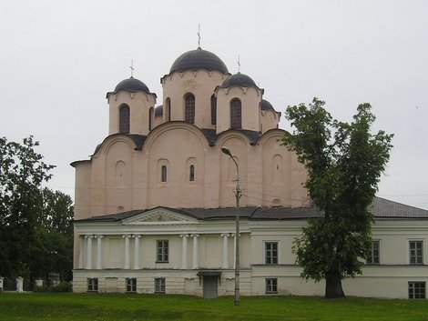 Никольский собор на Ярославовом дворище. Великий Новгород, Россия