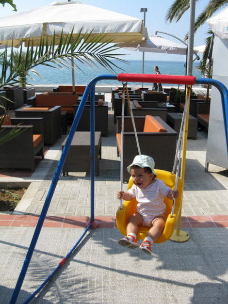 Baby-chair по-гречески Полуостров Халкидики, Греция