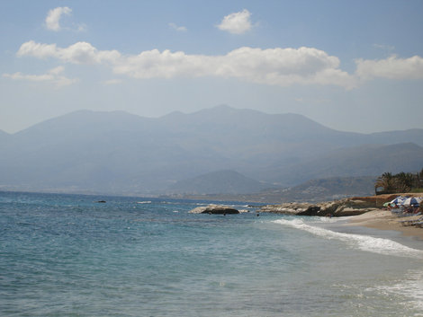Пляж Golden beach Херсониссос, Греция