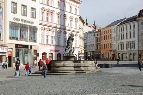 Комплекс фонтанов нижней площади Оломоуц, Чехия