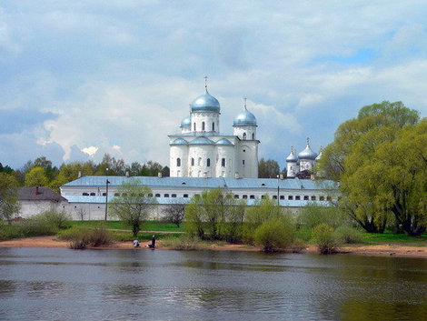 Весенний Новгород. Великий Новгород, Россия