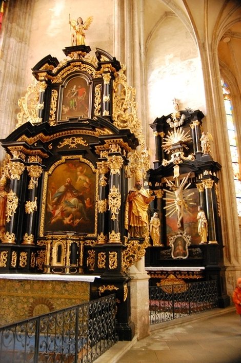 Интерьер собора Кутна-Гора, Чехия
