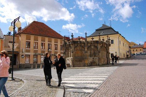 Городской фонтан — шедевр готической архитектуры Кутна-Гора, Чехия