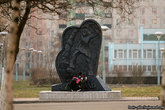 Памятник Чернобыльской аварии.