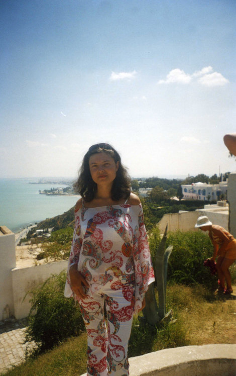 Вид на побережье Тунис