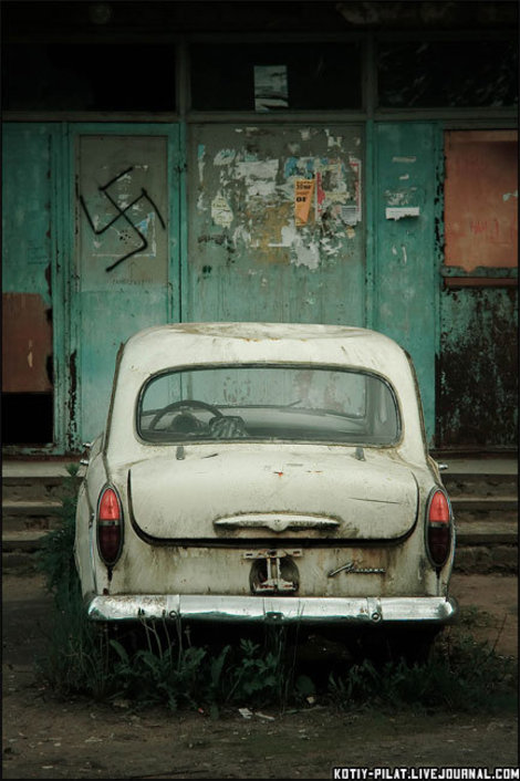 Старая машина Кимры, Россия