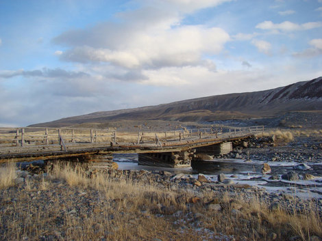 Мост через Талдуру в 5-6 км от Бельтира Республика Алтай, Россия
