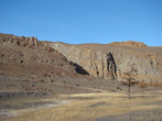 Ущелье реки Джело, дорога на Карагемский перевал