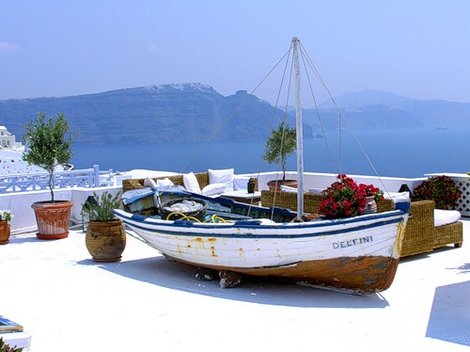 Обломок Атлантиды, или дом рыжего Геракла Остров Санторини, Греция