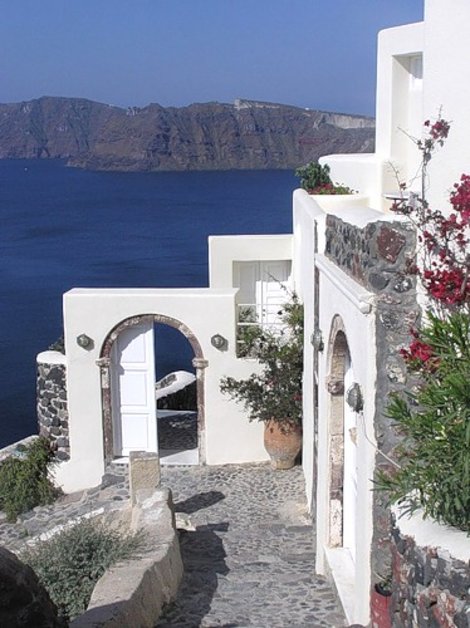 Обломок Атлантиды, или дом рыжего Геракла Остров Санторини, Греция
