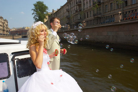 А это фото с нашей свадьбы. Санкт-Петербург, Россия