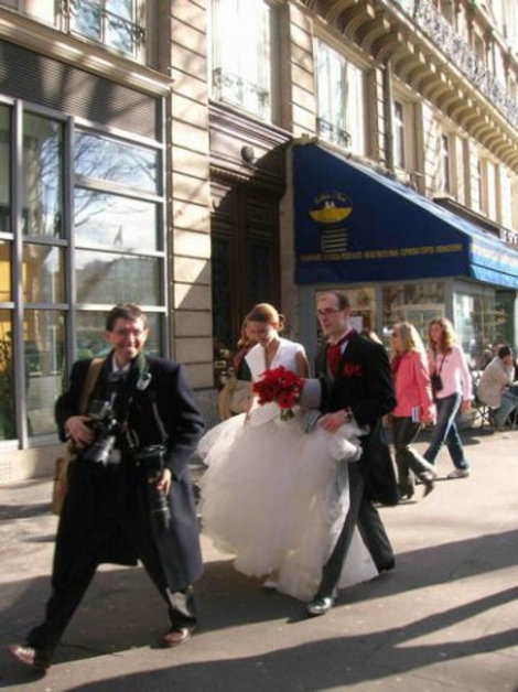 Свадьба Париж, Франция