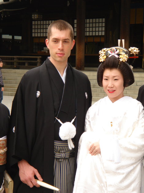 Свадьба японки и англичанина (из подсмотренного) Токио, Япония