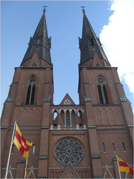 Готический собор Уппсала, Швеция