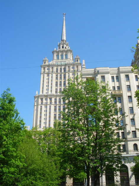 Сталинские высотки. Гостиница «Украина». Москва, Россия