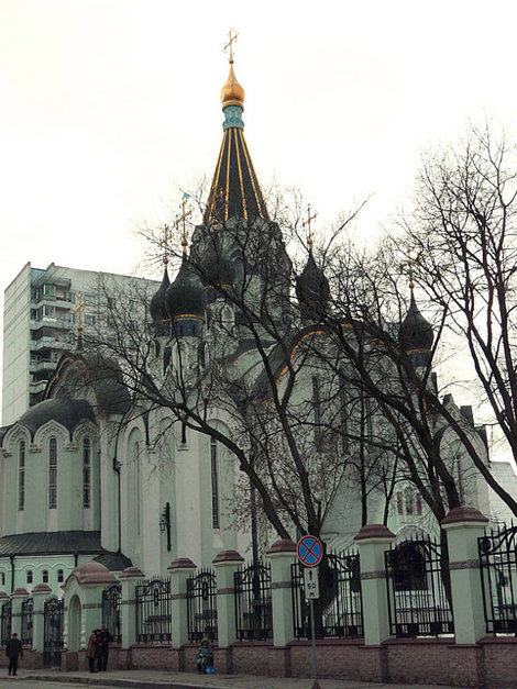 Церковь Воскресения Христова в Сокольниках. Москва, Россия