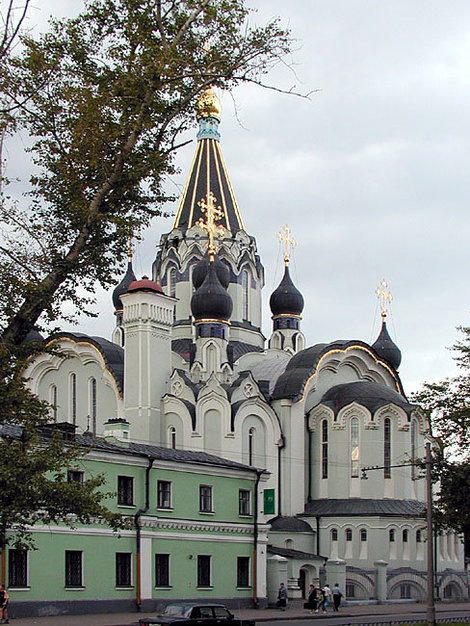 Церковь Воскресения Христова в Сокольниках. Москва, Россия