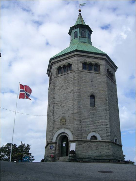 Крепостная башня Вальберг Ставангер, Норвегия