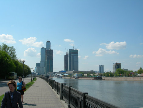 Вид на Москву-Сити Москва, Россия