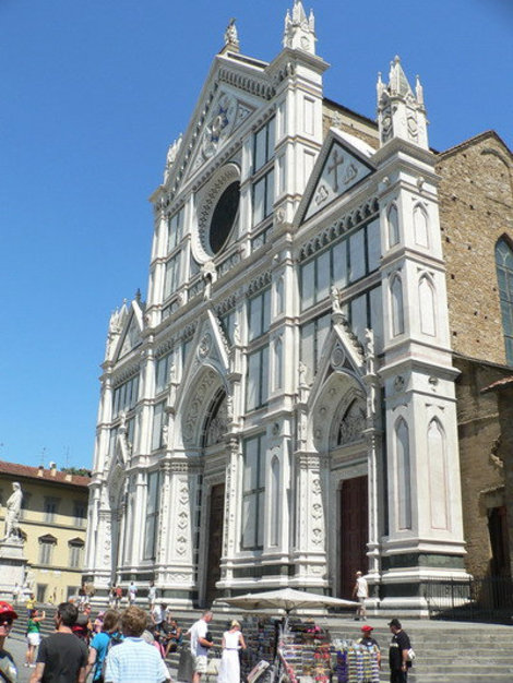 Флоренция. Базилика Санта-Кроче. Флоренция, Италия