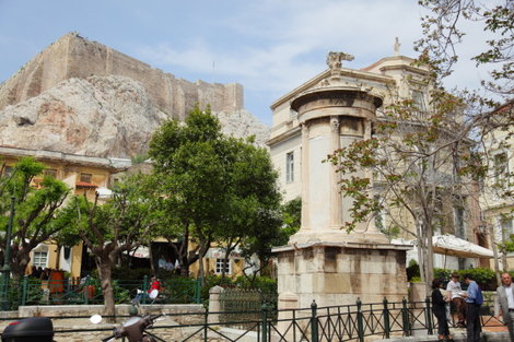 Площадь Лисикрата Афины, Греция