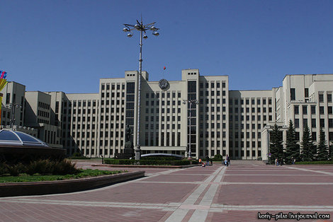 Дом правительства республики Беларусь. Минск, Беларусь
