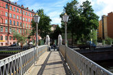 Львиный мост на канале Грибоедова.