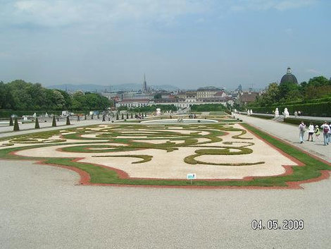 Перспектива парка Вена, Австрия