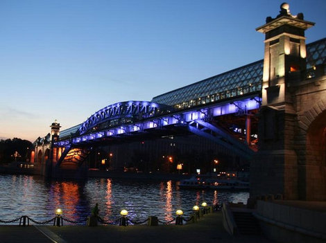 Андреевский мост Москва, Россия