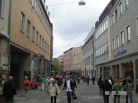 Торговая улица Аугсбург, Германия