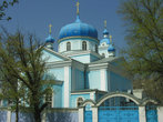 Кресто-Воздвиженская церковь. Некоторое время эта церковь была единственной в Кисловодске.