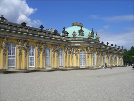 Дворец Сан-Суси Потсдам, Германия