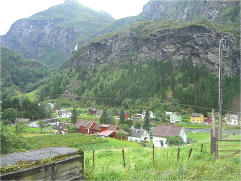 Пейзажи из окна Норвегия