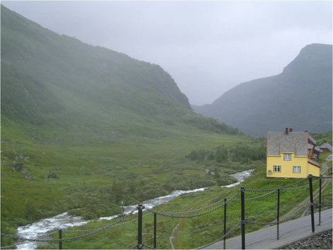 Одинокие домики Норвегия