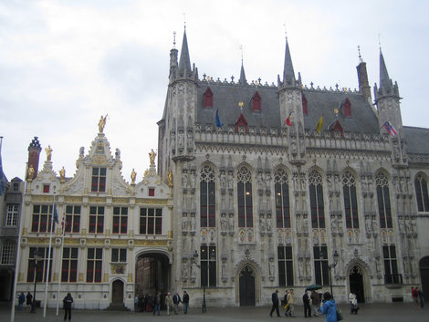 бывшая канцелярия суда Брюгге, Бельгия