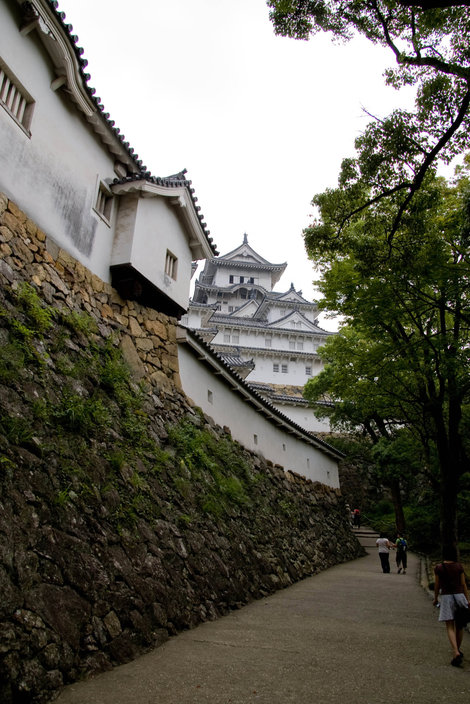 В замке Химедзи, Япония