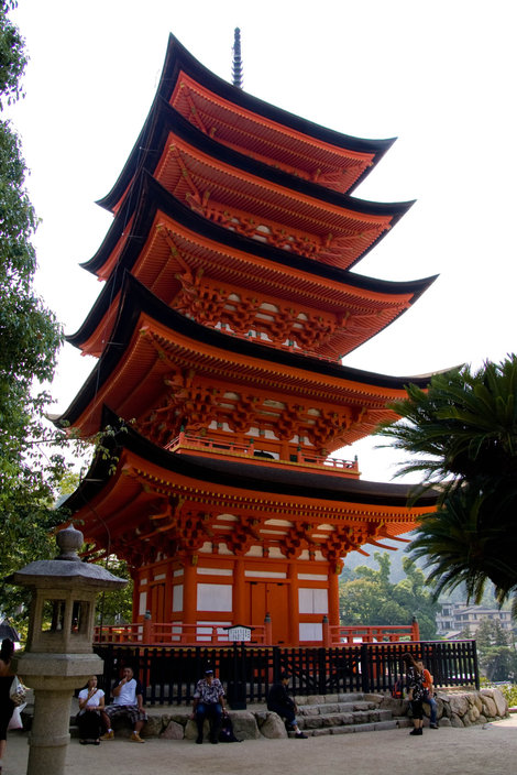 Пагода рядом с Сэндзёкаку Хацукайти, Япония