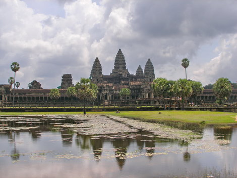 Ангкор — классический вид Сиемреап, Камбоджа