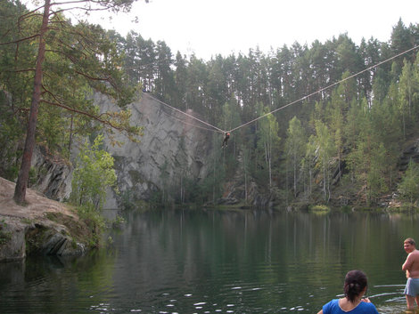 озеро Тальков камень Сысерть, Россия