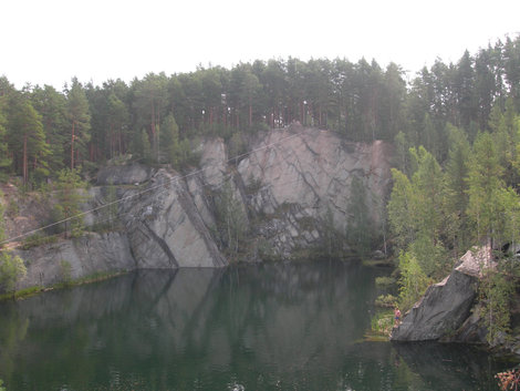озеро Тальков камень Сысерть, Россия