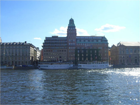 Вид на гостиницу Radisson Стокгольм, Швеция