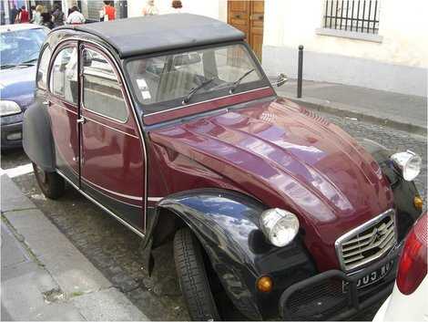 Старинное авто Париж, Франция