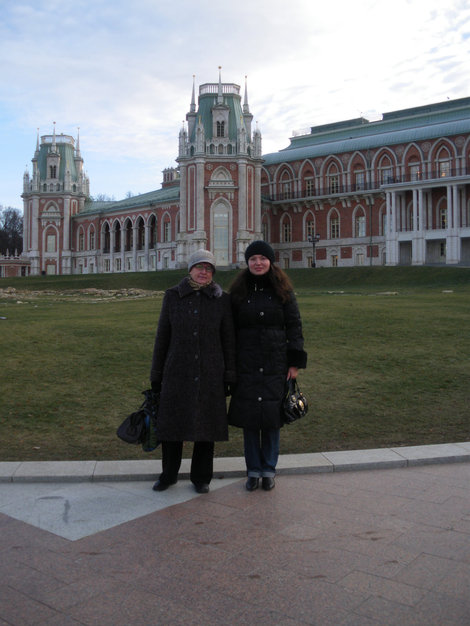 Царицыно зимой Москва, Россия