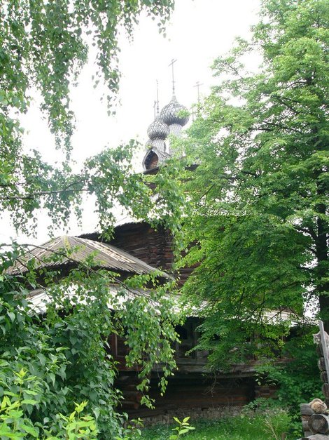 Музей деревянного зодчества в Ипатьевской слободе Кострома, Россия