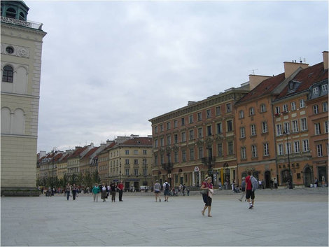 На Замковой площади Варшава, Польша