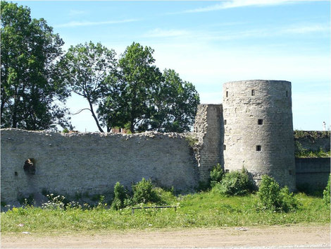 Стена и Башня крепости Санкт-Петербург и Ленинградская область, Россия