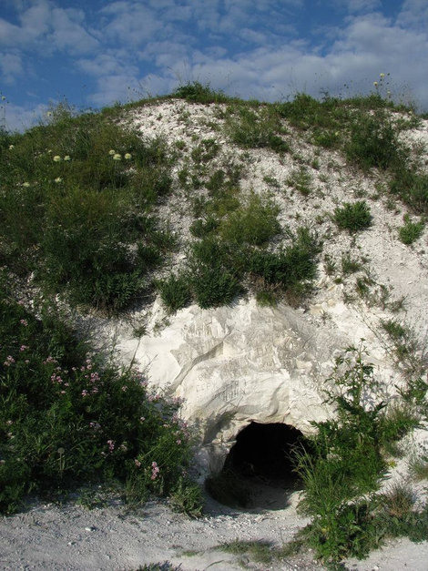 Вход в пещеру Лиски, Россия