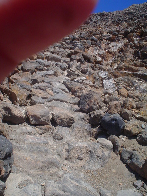 Дорога к кратеру Лас-Америкас, остров Тенерифе, Испания