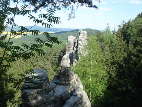 Праховские скалы Чешский Рай Заповедник, Чехия