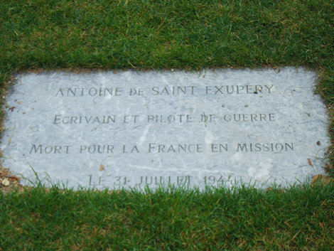 Писатель и военный пилот, погибший за Францию на задании 31 июля 1944 года Париж, Франция
